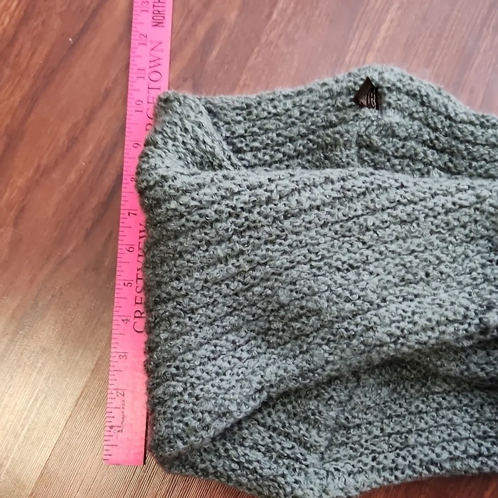 Do Everything In Love Scarf Knit Stretch Infinity Gray